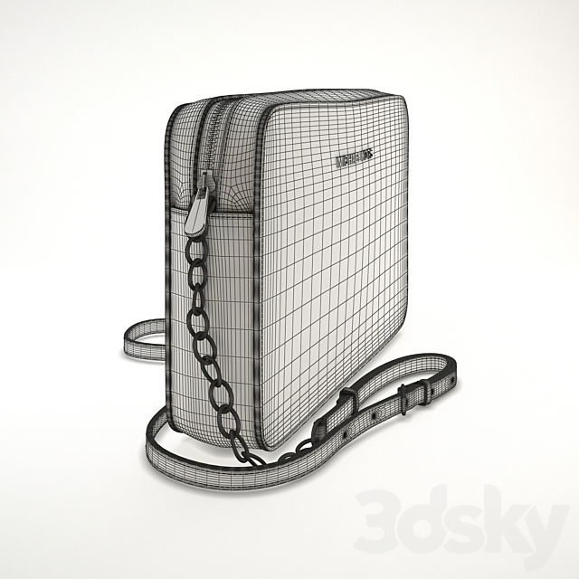 Michael Kors bag 3DS Max Model - thumbnail 3