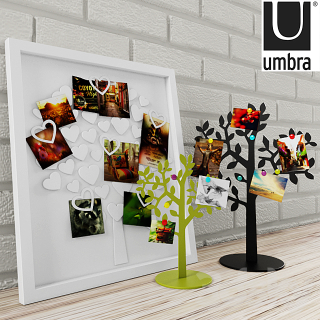 Mini holder for photos and photo frame LAUREL “love tree” 3DSMax File - thumbnail 1