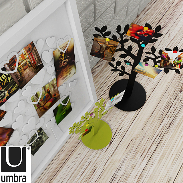 Mini holder for photos and photo frame LAUREL “love tree” 3DSMax File - thumbnail 2