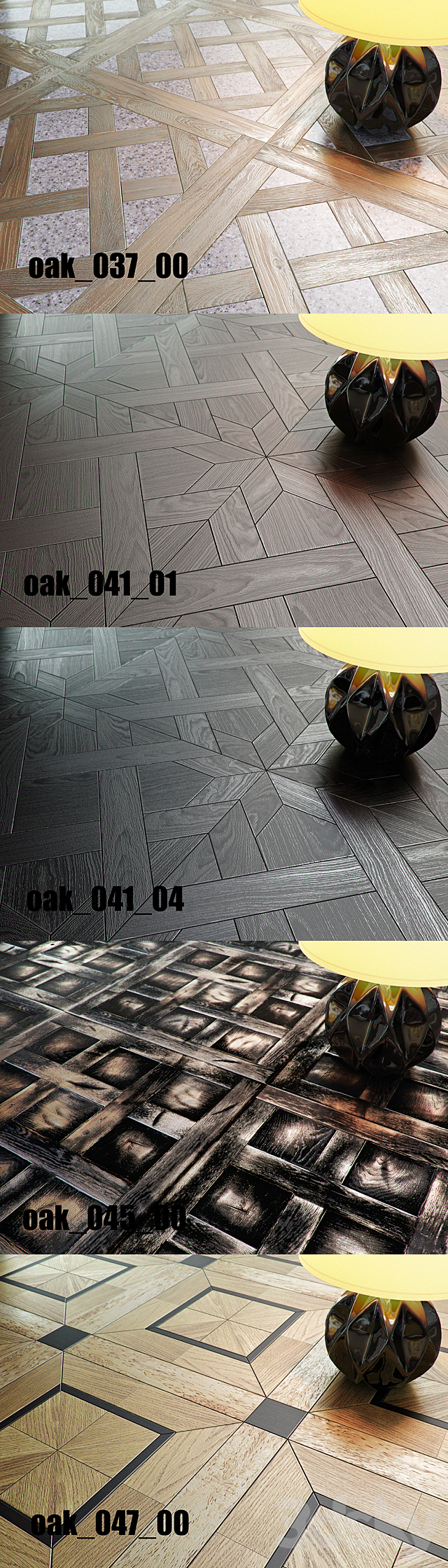 Modular parquet. classic 3DSMax File - thumbnail 2