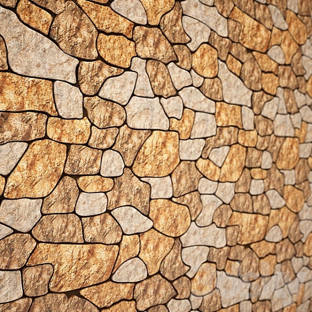 Natural Stone 3DS Max Model - thumbnail 2