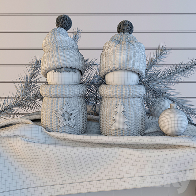 New year doll 3DSMax File - thumbnail 3