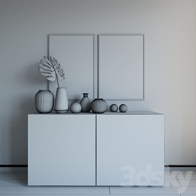 New York Decor Set 3DSMax File - thumbnail 2