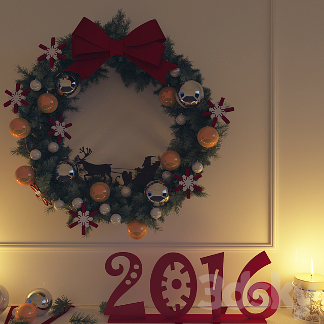 On New Year 3DSMax File - thumbnail 2