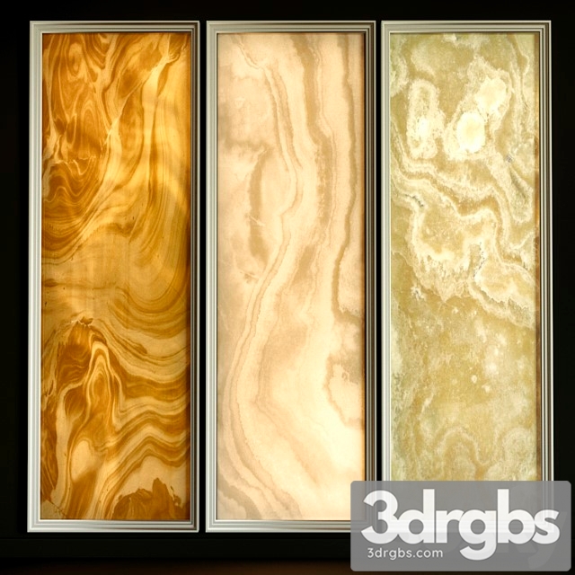 Onyx Marble With Backlight 3dsmax Download - thumbnail 1