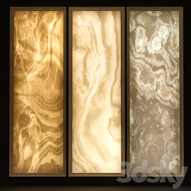 Onyx marble with backlight 3DSMax File - thumbnail 2