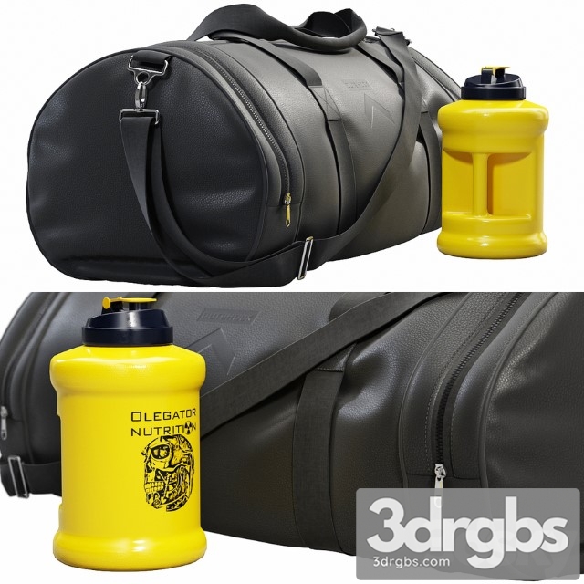 Outshock Combat Sports Bag 3dsmax Download - thumbnail 1