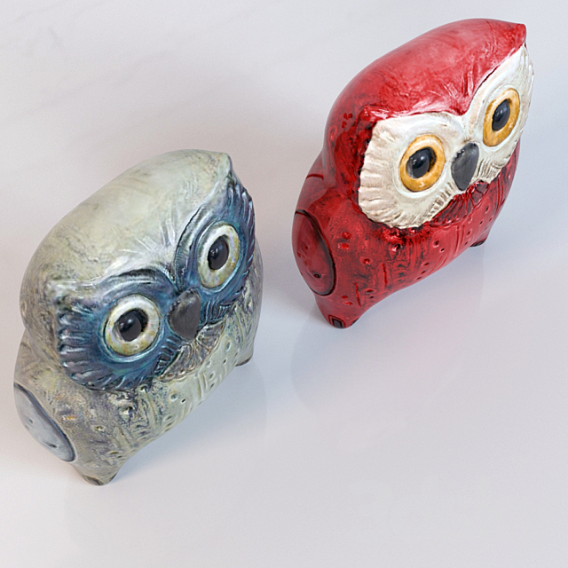 Owls from Lladro 3DSMax File - thumbnail 3