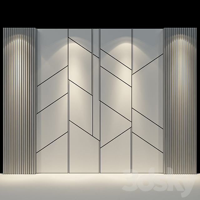 Panel 48 3DS Max Model - thumbnail 3