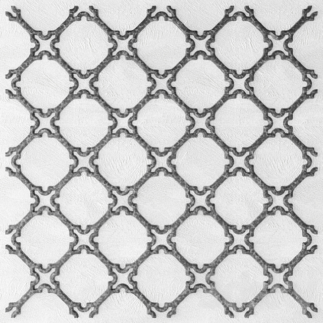 Panel. grille. metal. gothic. forged. decorative 3DSMax File - thumbnail 1