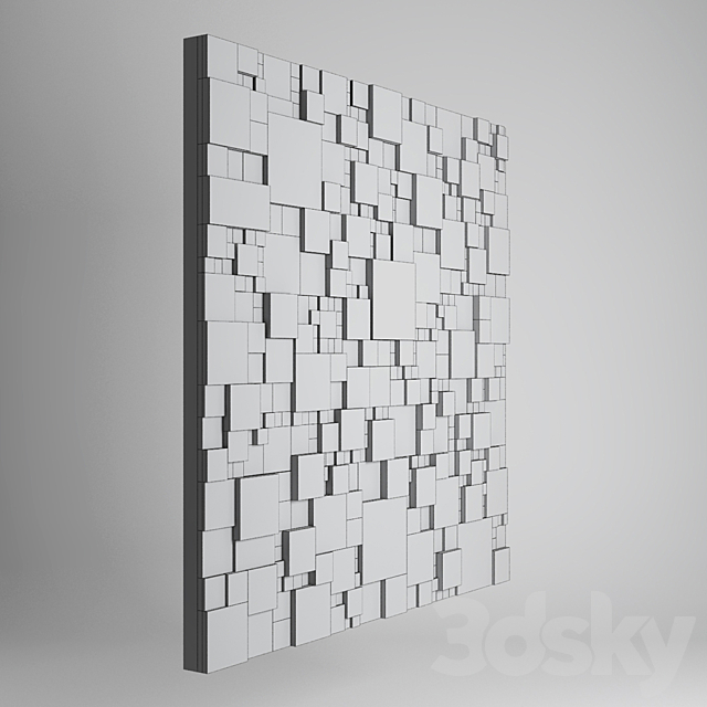 panel inaffit 3DS Max Model - thumbnail 4