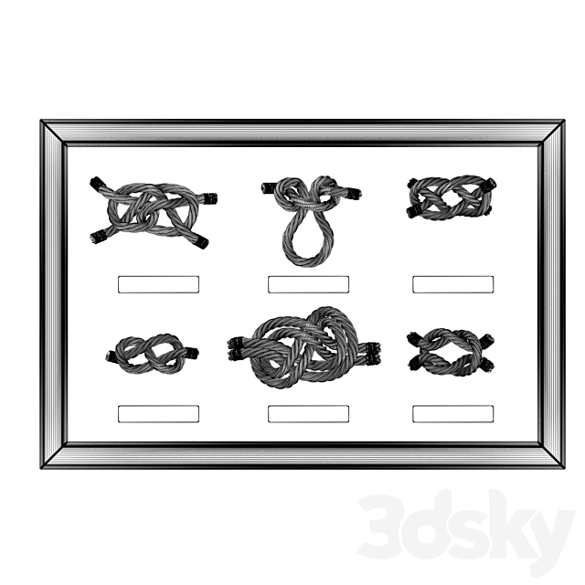 Panel knots 3DSMax File - thumbnail 3