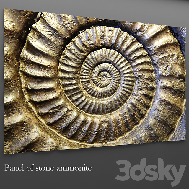 Panel Stone ammonium 3DSMax File - thumbnail 1