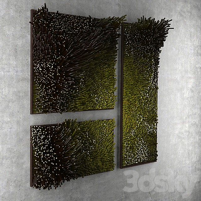 Panels made of glass 3DS Max Model - thumbnail 2