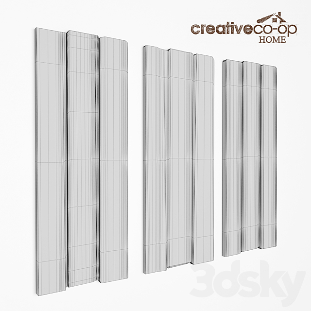 Panels wall “cutlery” 3DSMax File - thumbnail 3