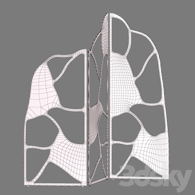 Papillon Tom Faulkner screen _ PAPILLON SCREEN Tom Faulkner 3DSMax File - thumbnail 2