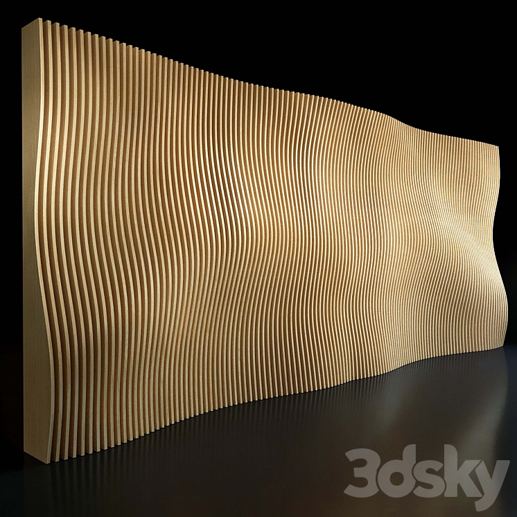 Parametric wall 003 3DS Max - thumbnail 2