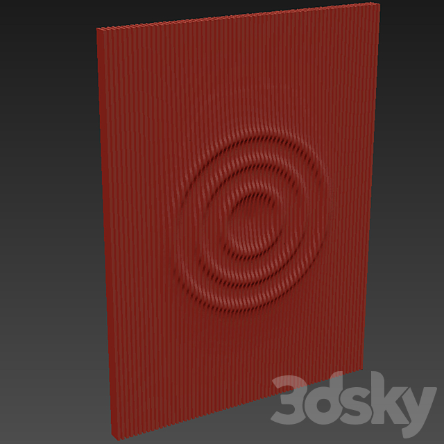 Parametric wall 004 3DS Max Model - thumbnail 5