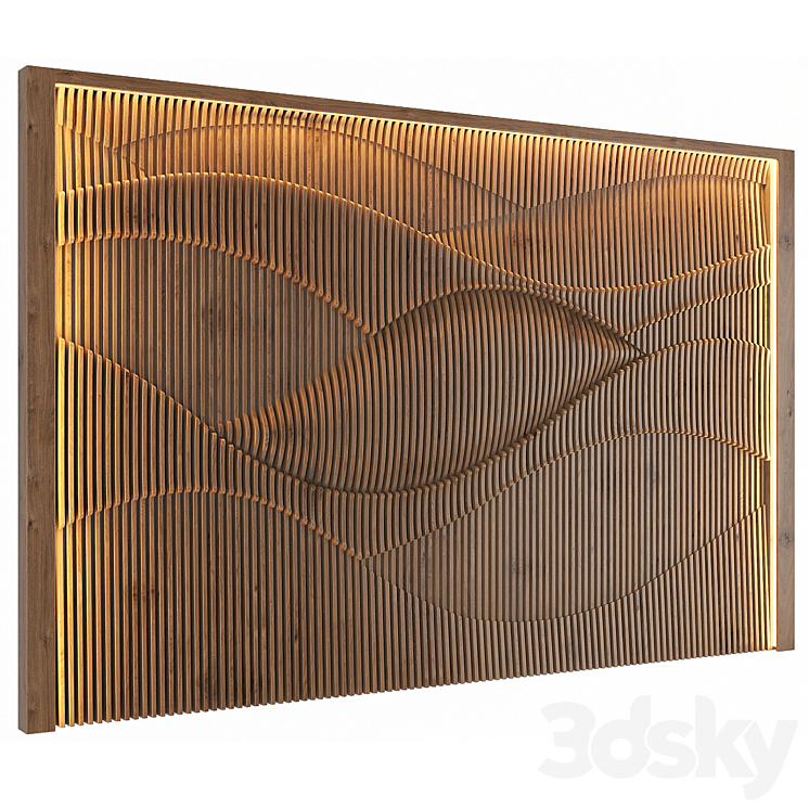 Parametric Wall Design_1 3DS Max - thumbnail 1