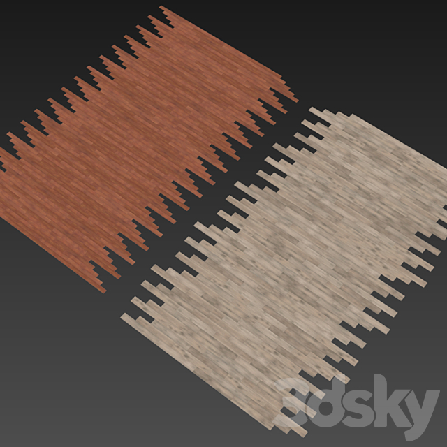 Parquet 22 (2 species. without the use of plug-ins) 3DSMax File - thumbnail 3