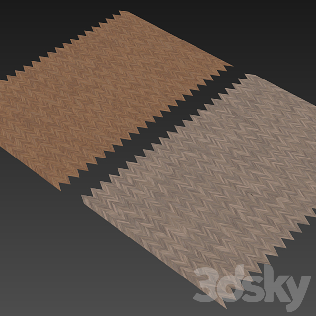 Parquet 36 (2 species without the use of plug-ins) 3DS Max Model - thumbnail 3