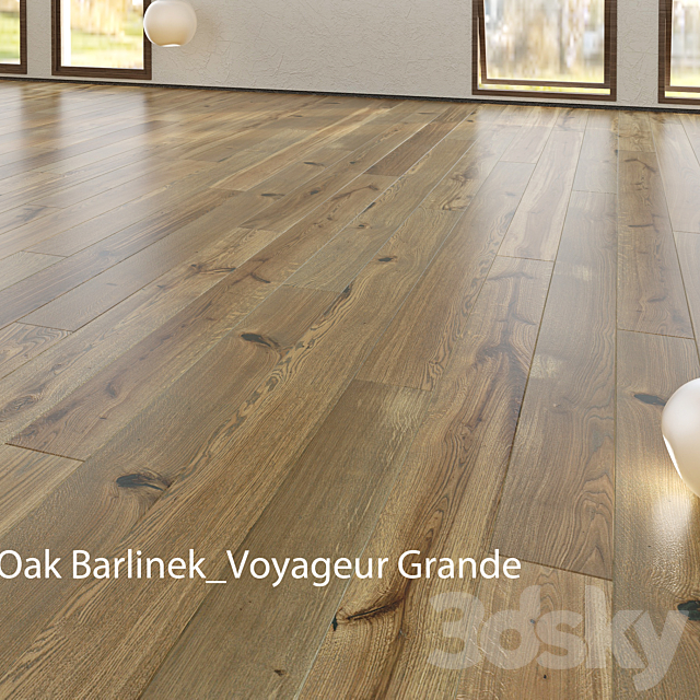 Parquet Barlinek Barlinek Floorboard – Jean Marc Artisan – Voyageur 3DSMax File - thumbnail 1