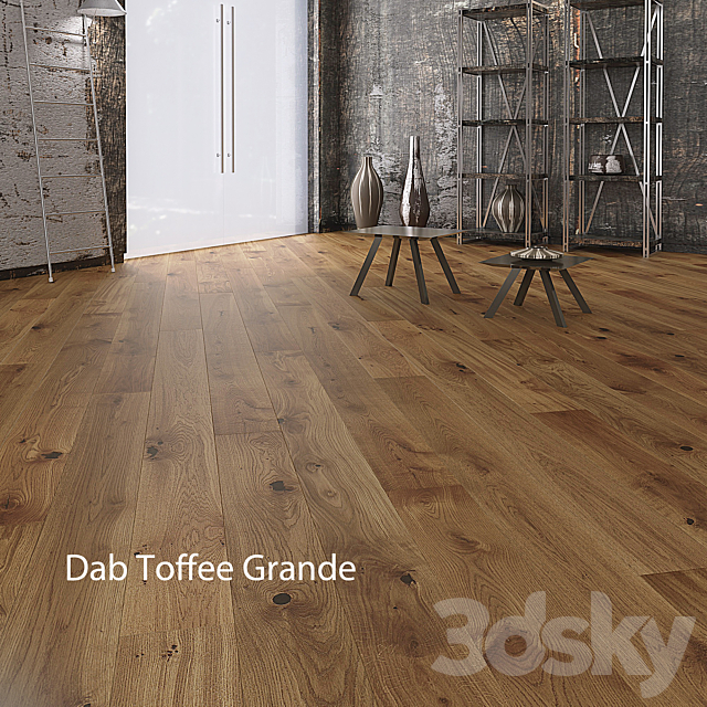 Parquet Barlinek DabToffee & Grissini Grande 3DSMax File - thumbnail 1