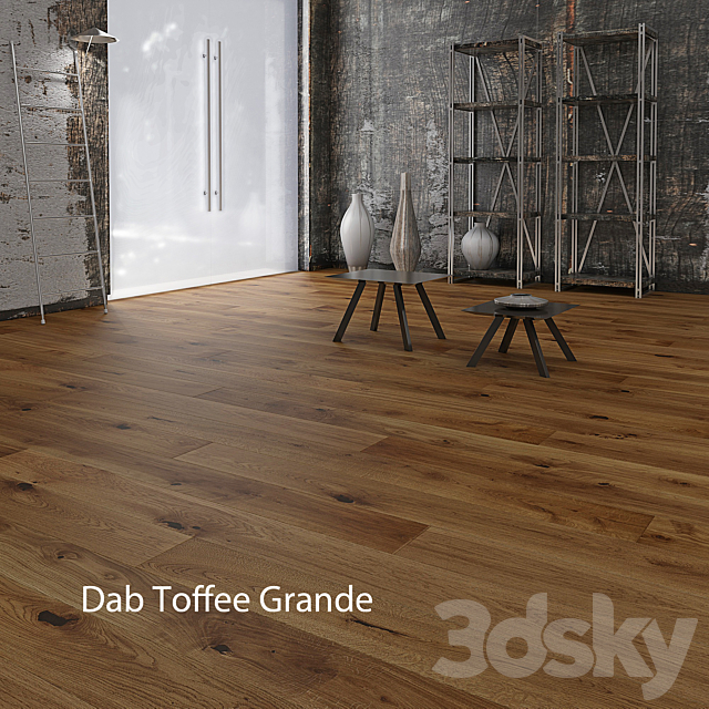 Parquet Barlinek DabToffee & Grissini Grande 3DSMax File - thumbnail 3