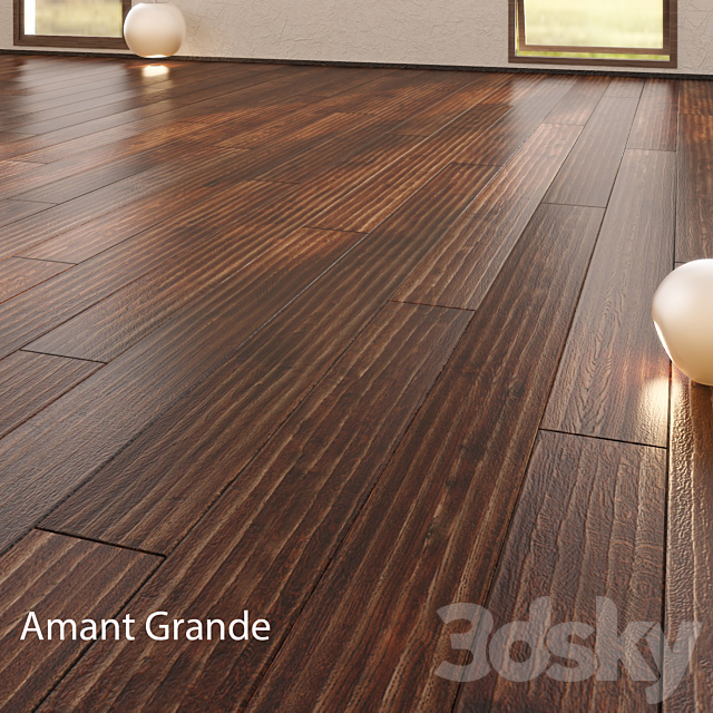 Parquet Barlinek Floorboard – Jean Marc Artisan – Amant Grande 3ds Max - thumbnail 1