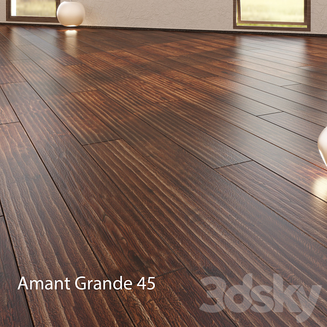 Parquet Barlinek Floorboard – Jean Marc Artisan – Amant Grande 3ds Max - thumbnail 2