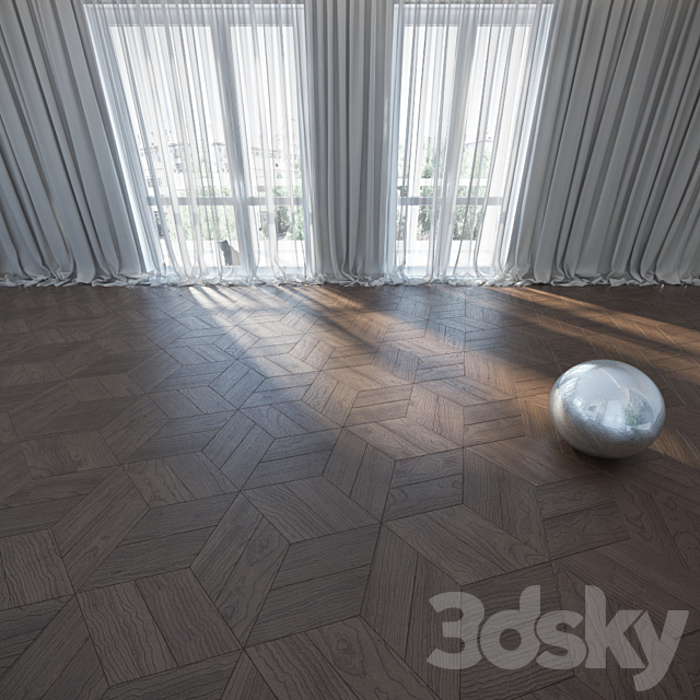 Parquet Sheremetyevo star. Ver. 01 3DSMax File - thumbnail 3