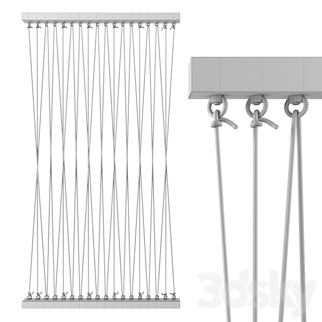 Partition of cables 3 3DSMax File - thumbnail 3