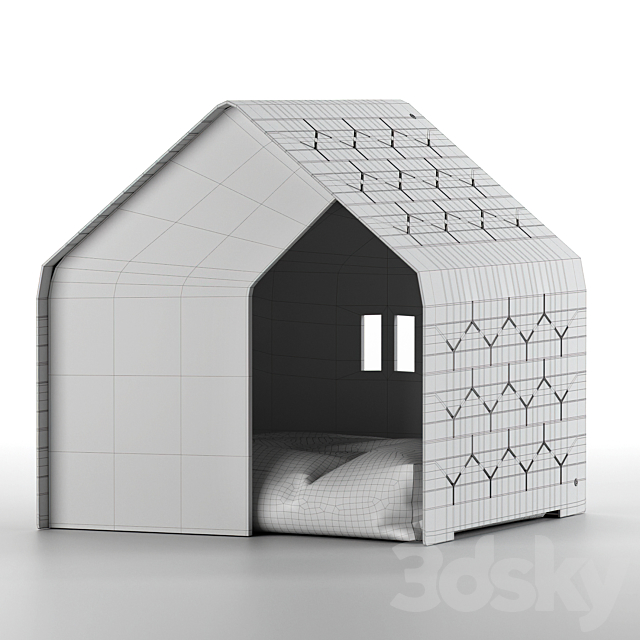 Pet House Weelywally Sydney 3DS Max Model - thumbnail 5