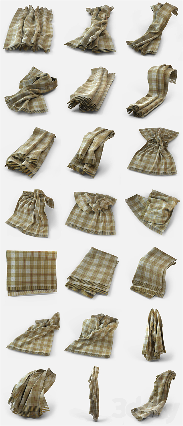 Plaid 3DSMax File - thumbnail 2