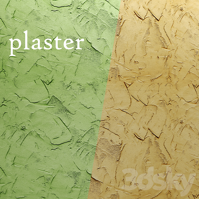 Plaster 3DS Max Model - thumbnail 3