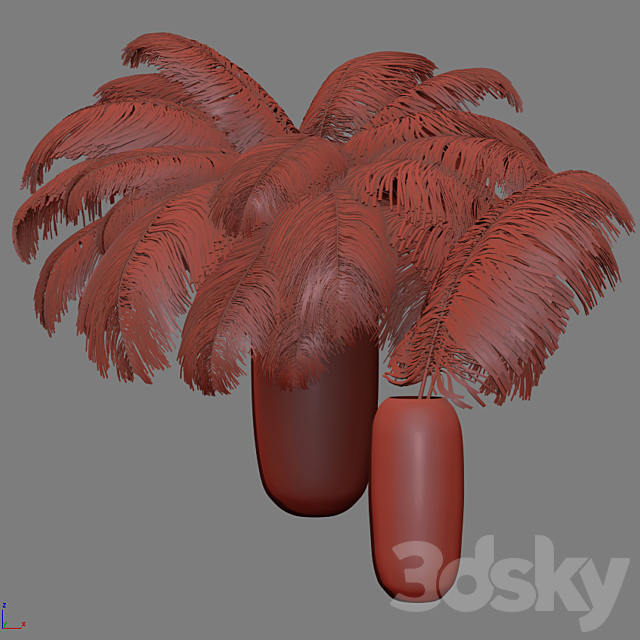 Plumage 26 3DSMax File - thumbnail 3