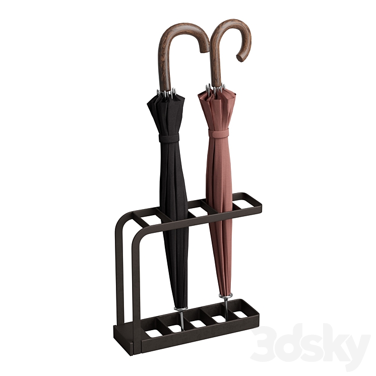 Polder Umbrella Stand 3DS Max Model - thumbnail 1