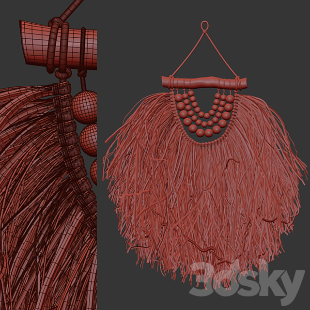 Raffia 3DS Max Model - thumbnail 4