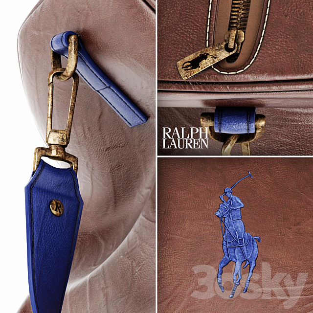 Ralph Lauren bag 3DS Max Model - thumbnail 2