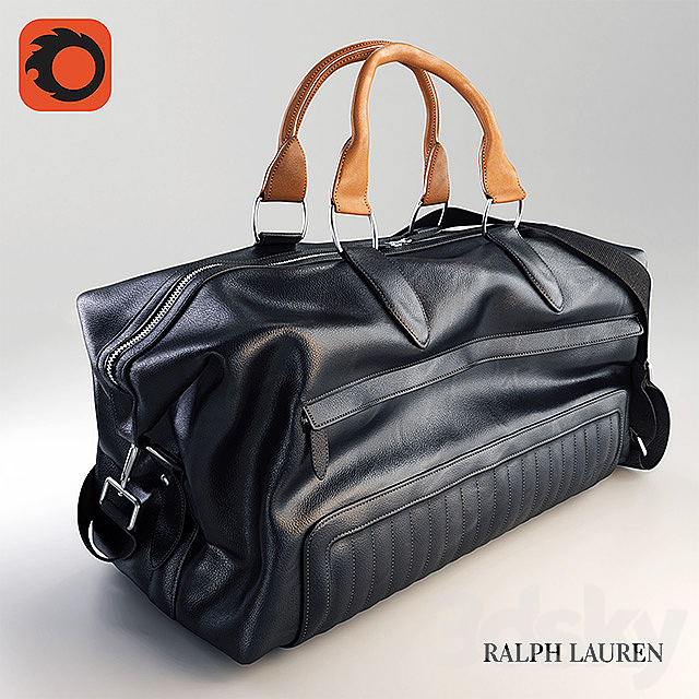 Ralph Lauren Leather Duffel Bag 3ds Max - thumbnail 1