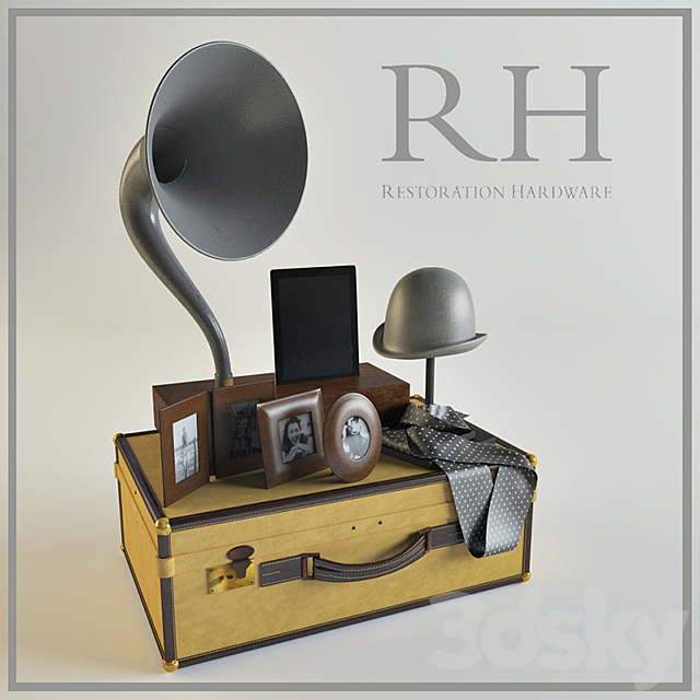 RESTORATION HARDWARE 3DSMax File - thumbnail 1