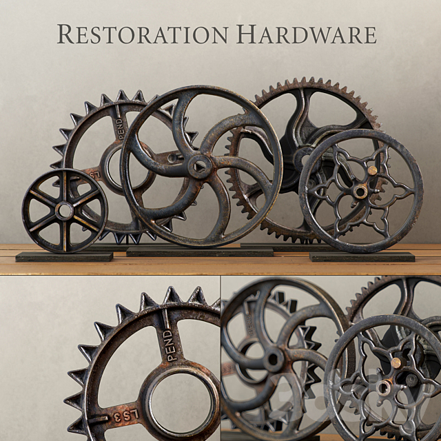 RH _ WHEEL & GEAR COLLECTION 3DSMax File - thumbnail 1