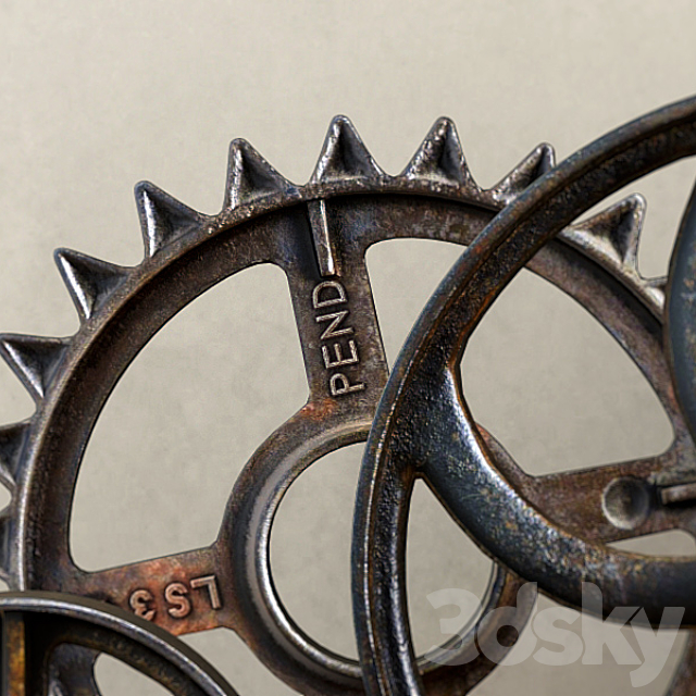 RH _ WHEEL & GEAR COLLECTION 3DSMax File - thumbnail 2