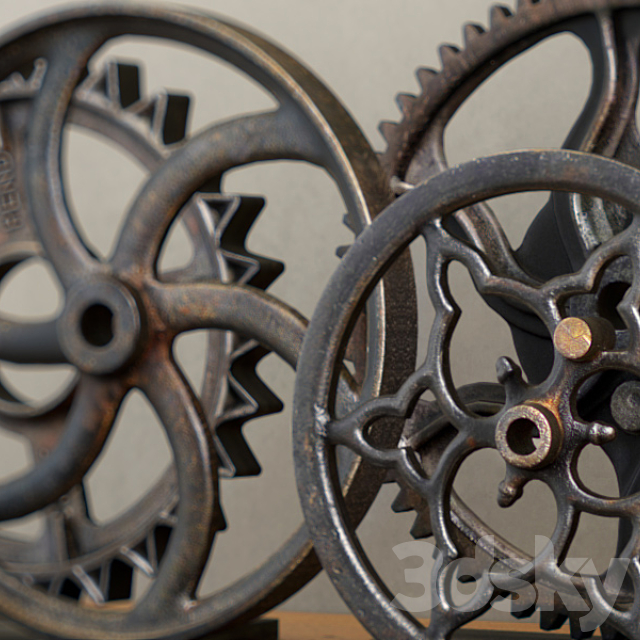 RH _ WHEEL & GEAR COLLECTION 3DSMax File - thumbnail 3