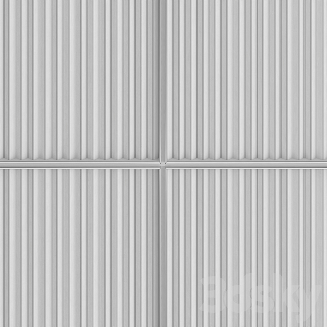 Rimadesio Modulor Panel (wall panel) 3DS Max Model - thumbnail 5