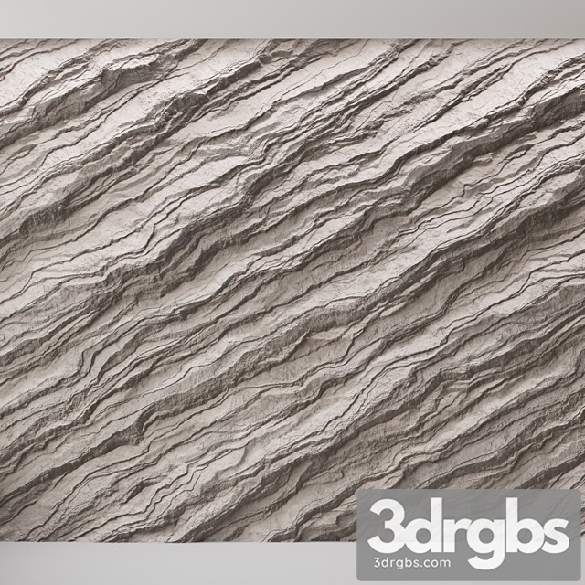 Rock Sandstone Wall 24 3dsmax Download - thumbnail 1