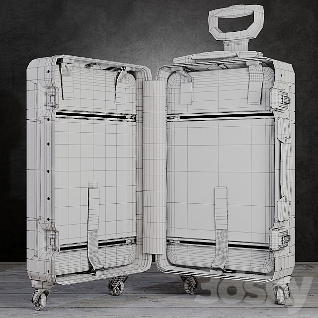 Rolling Luggage 3DSMax File - thumbnail 3