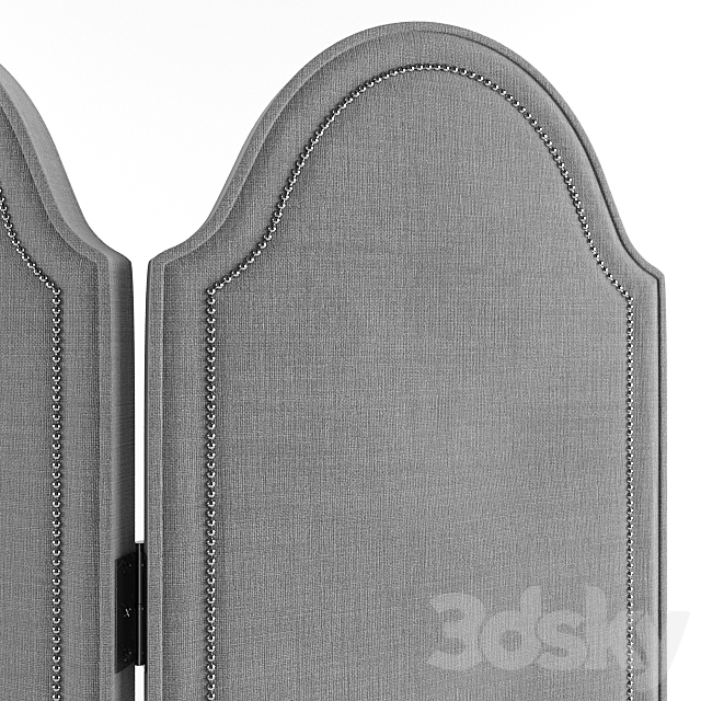 Screen _ folding screen 3DS Max Model - thumbnail 2