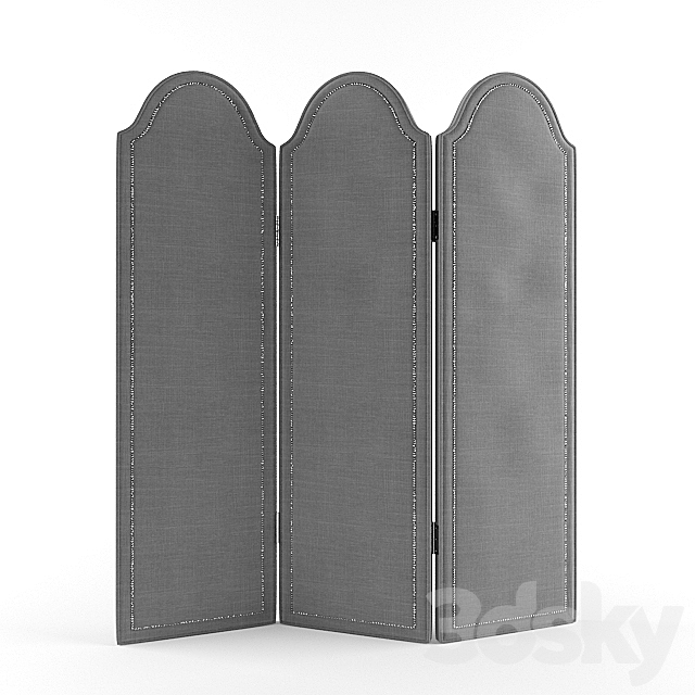 Screen _ folding screen 3DS Max Model - thumbnail 3