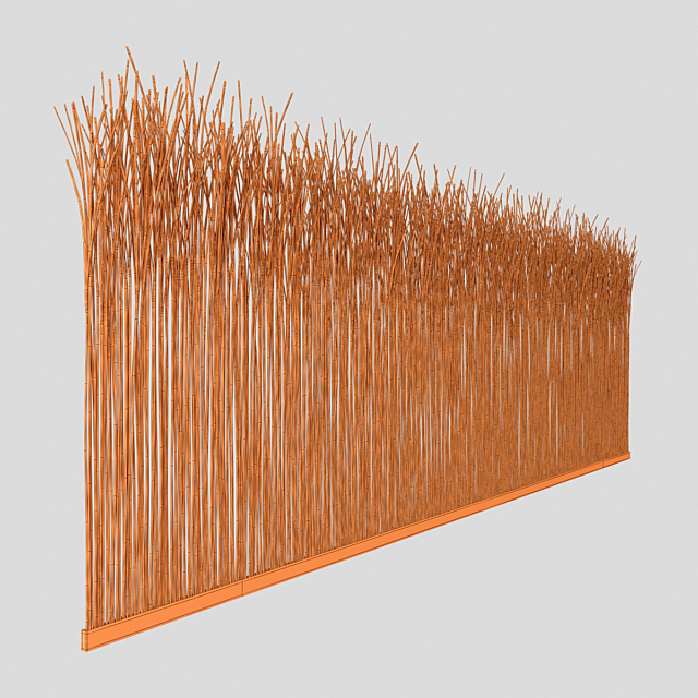 Screen long branch thin decor n5 _ Long screen of thin branches No. 5 3DS Max Model - thumbnail 7